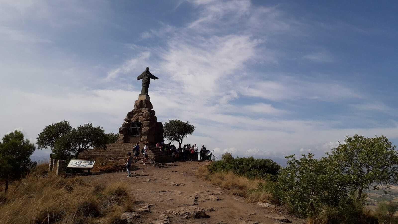 Llegada al 'concorvado' pizarreño.