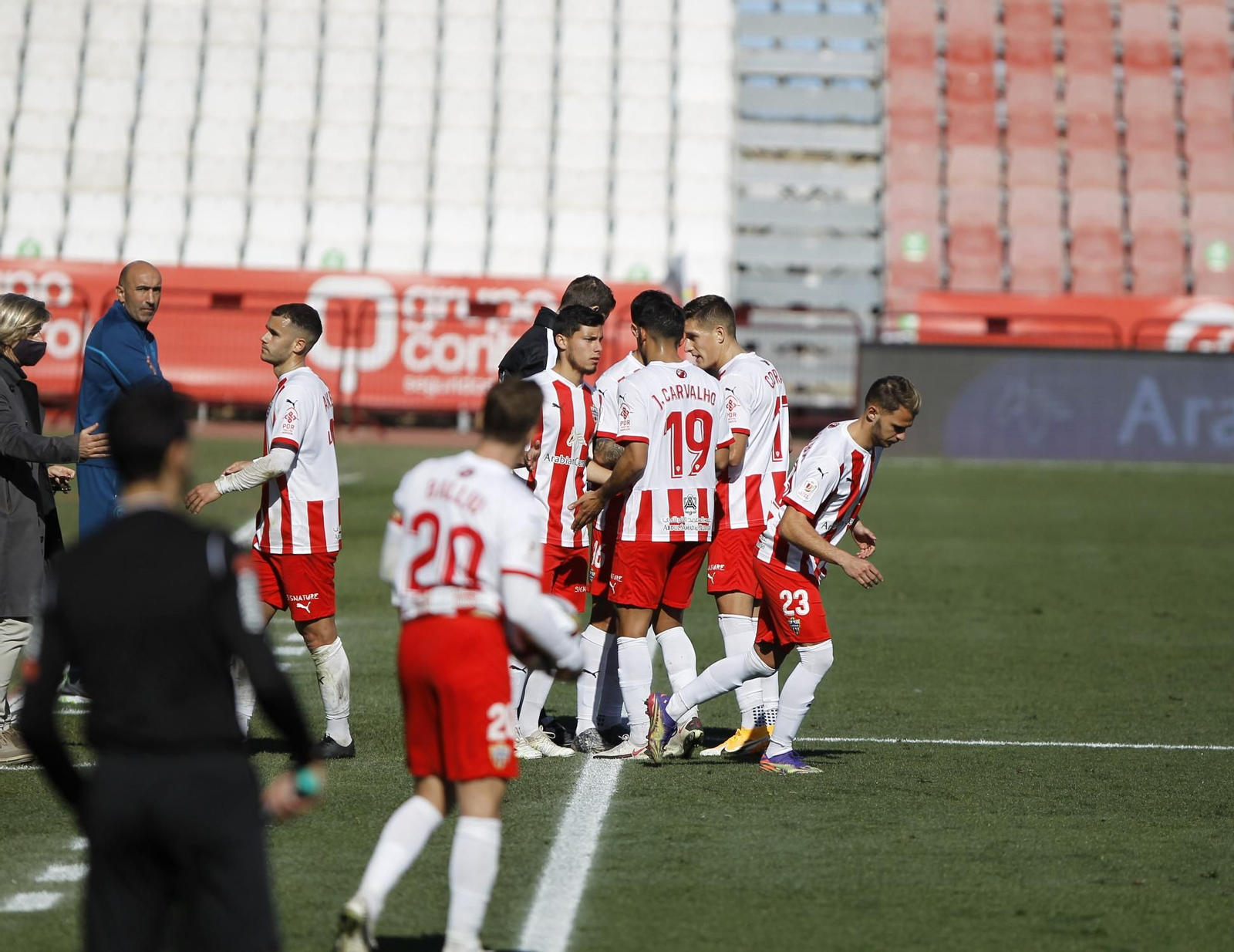 Fotogalería U.D. Almería-Deportivo Alavés. Copa del Rey