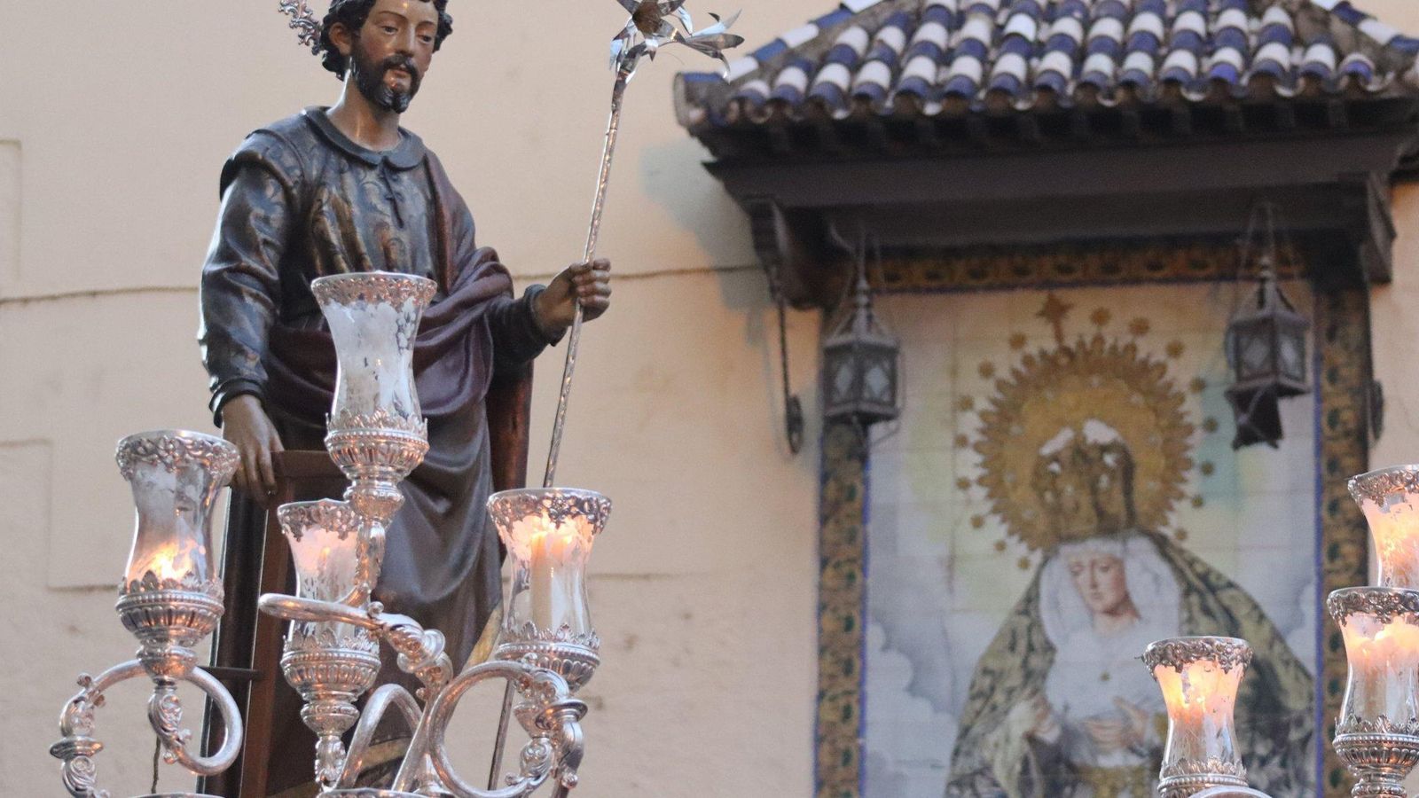 San José Obrero visitó varios templos de la ciudad como San Ildefonso o San Nicolás