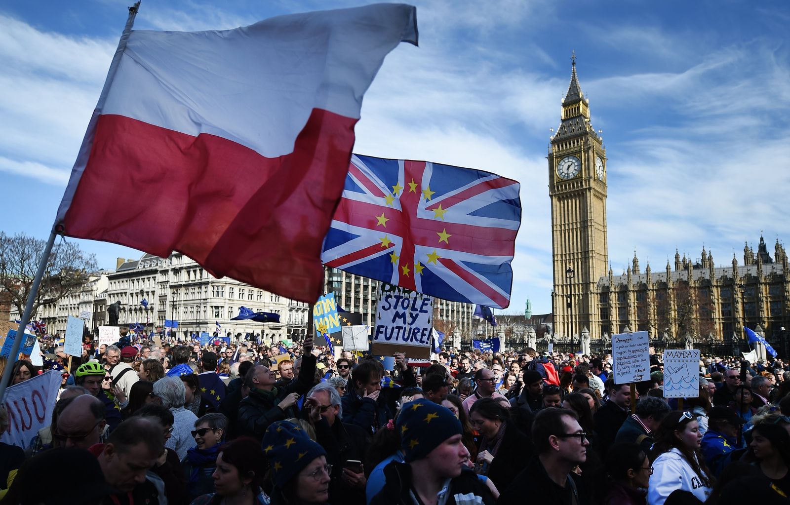 Marcha en Londres contra el 'Brexit'