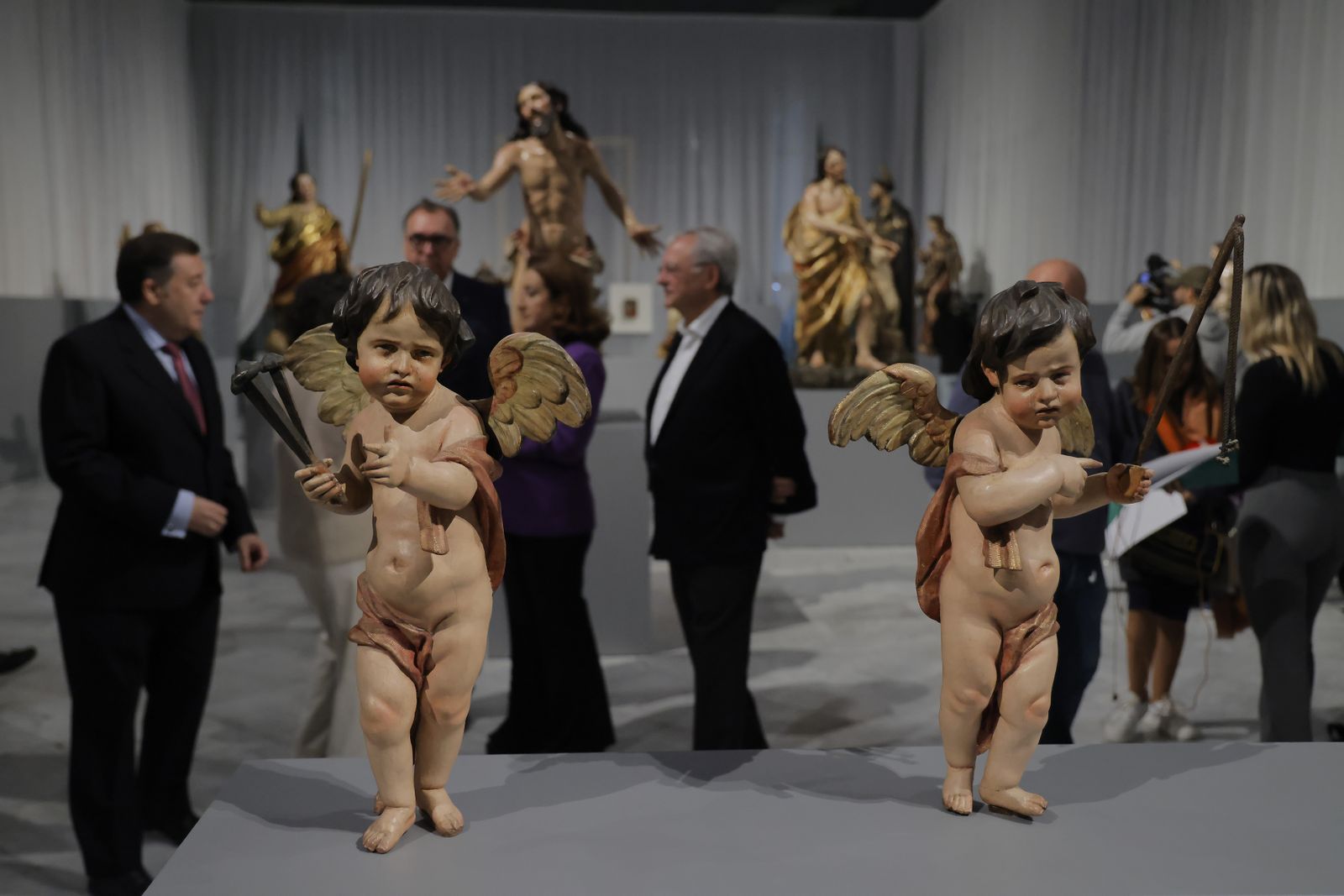 Las fotos de la muestra antológica sobre el escultor Pedro Roldán