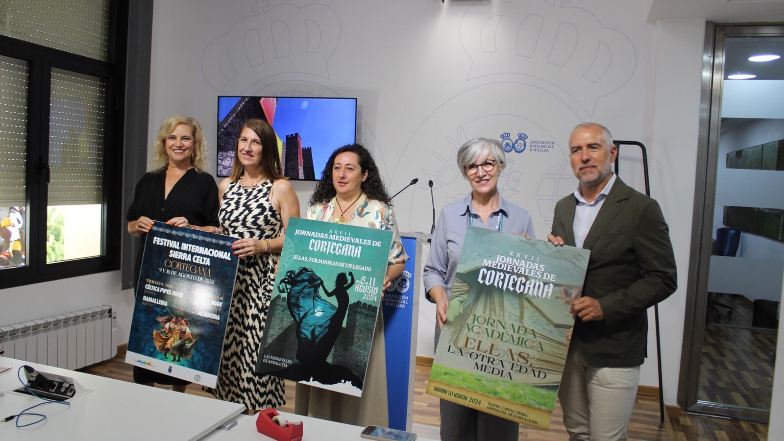 Presentación de las XXVII Jornadas Medievales de Cortegana. 