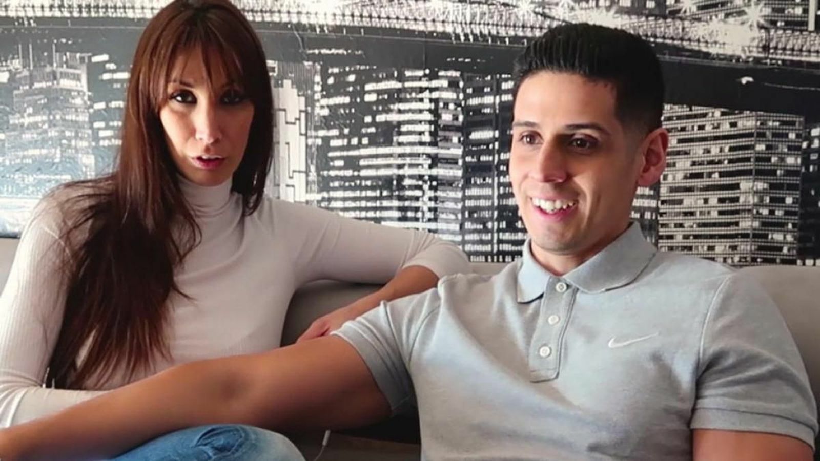 Estefanía y Christofer, en una foto de sus redes.