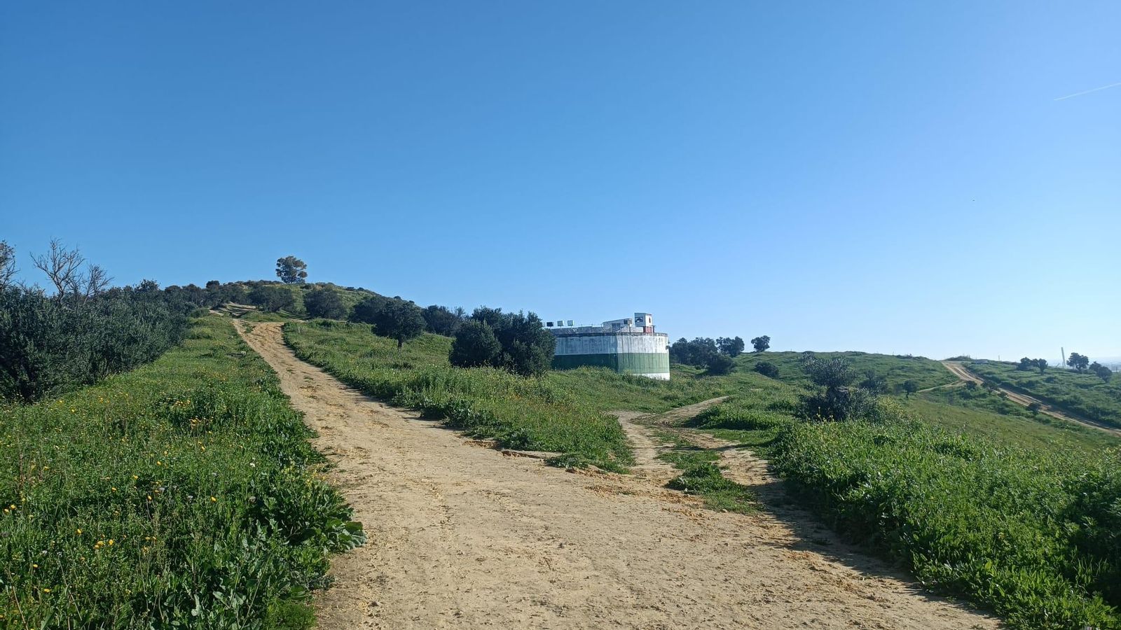 Subiendo al Cerro de Santa Brígida