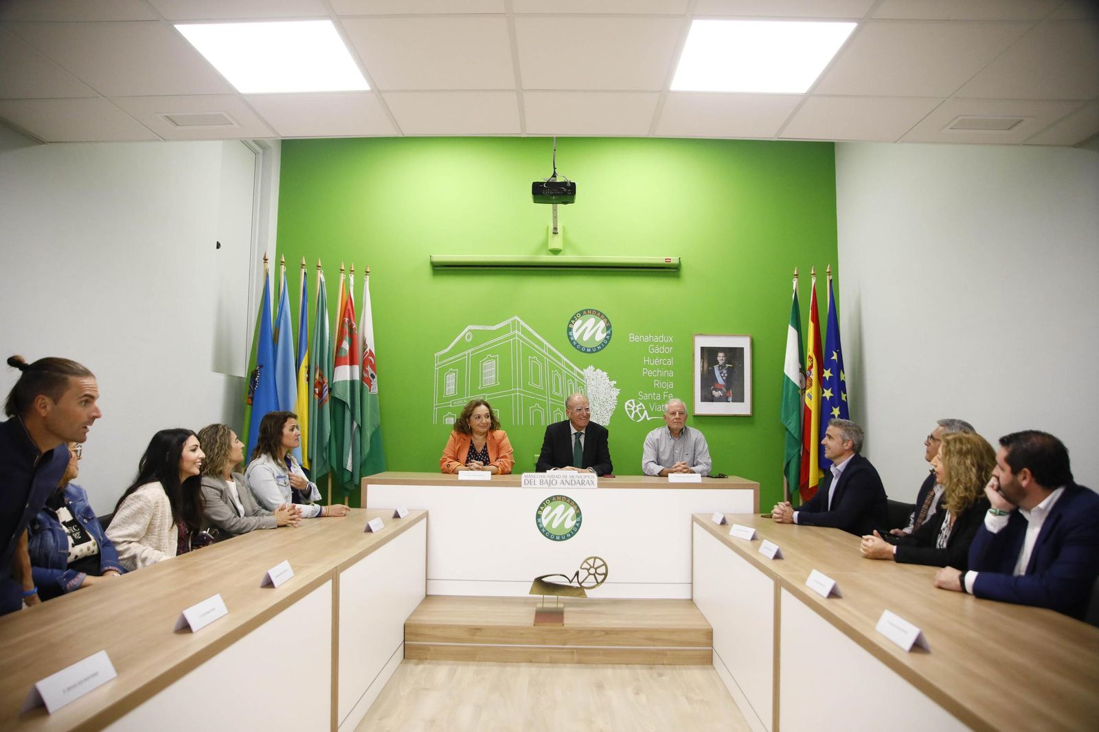 La inauguración de la nueva sede de la Mancomunidad del Bajo Andarax, en imágenes