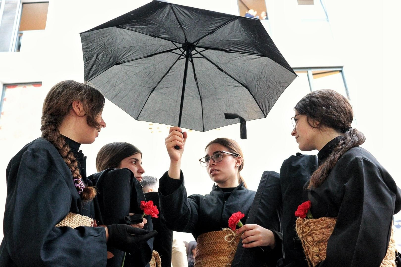 Las imágenes de Fusionadas en el Miércoles Santo en Málaga