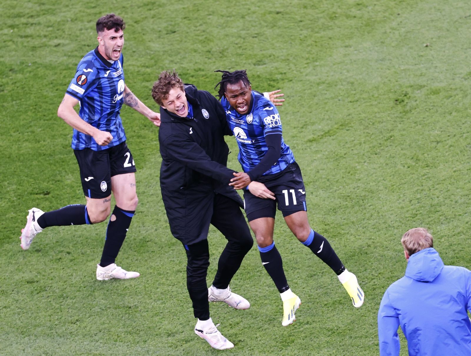 Las mejores fotos del título de la Atalanta en la Liga Europa