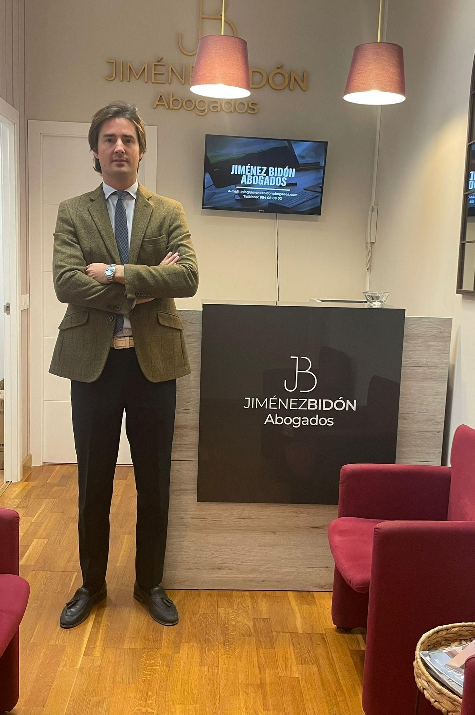 El abogado laboralista Álvaro Jiménez Bidón, socio de Jimenez Bidón Abogados.