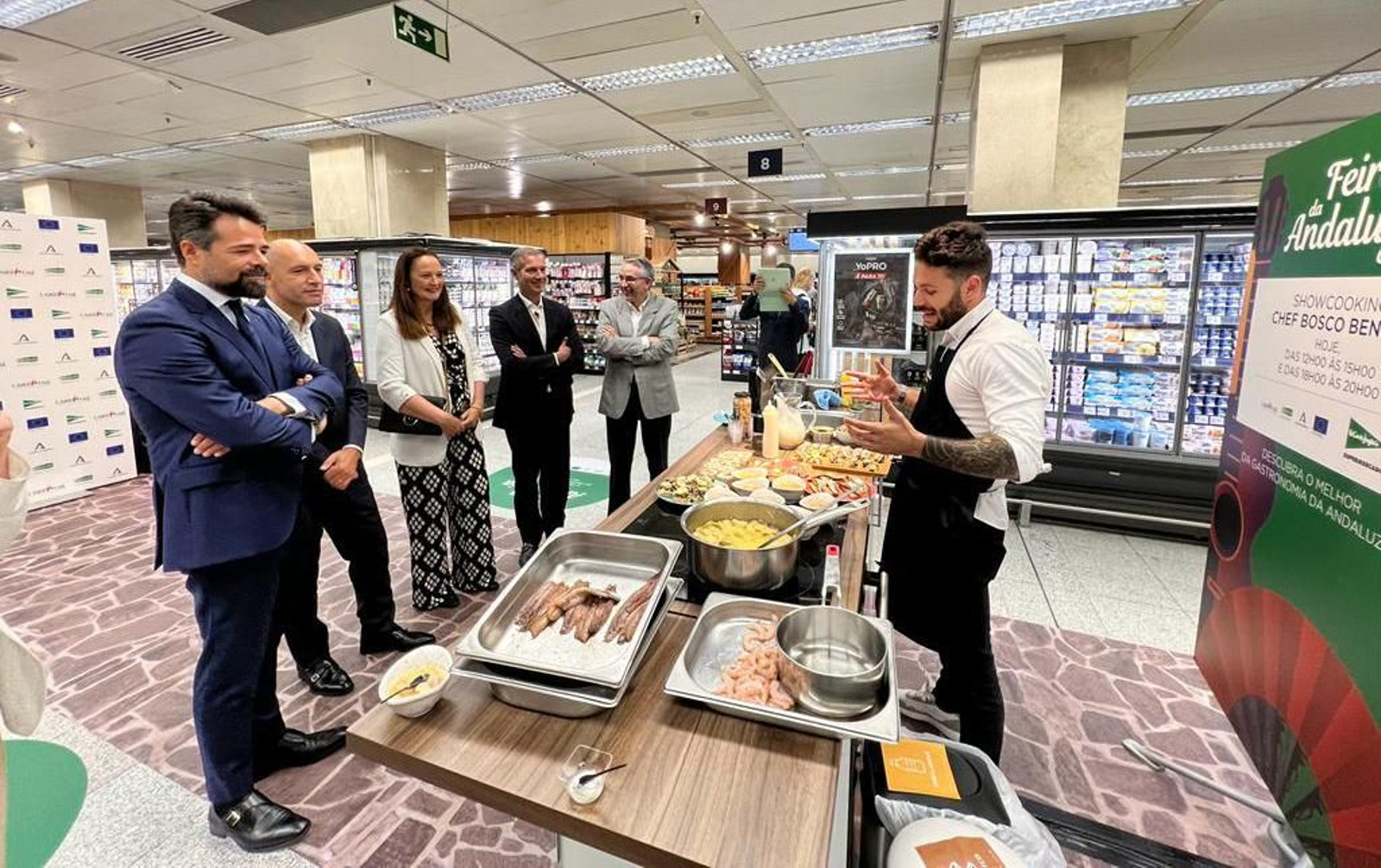 Encuentro organizado por Extenda y Landaluz.