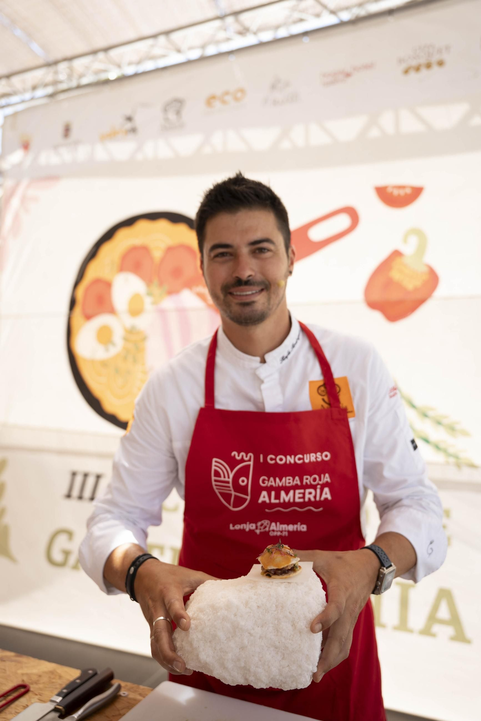 Las imágenes de la charla y degustación de la gamba roja por Rafa Rodríguez