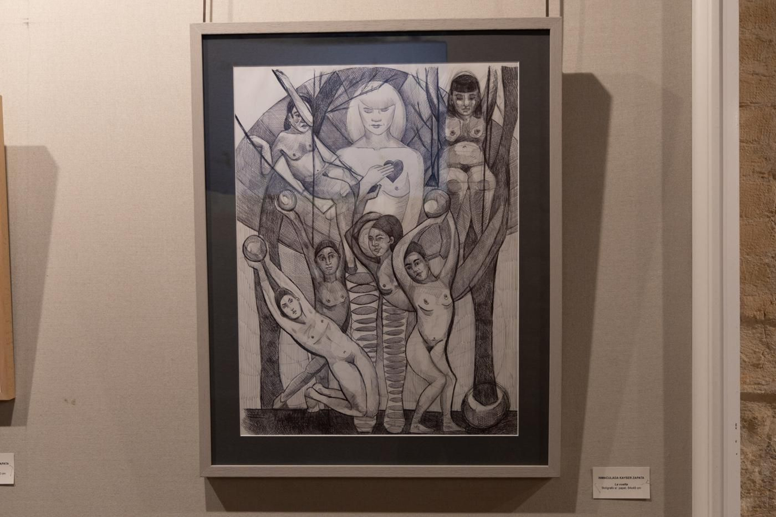 La exposición cuenta con obras de grandes firmas de artistas jienenses.