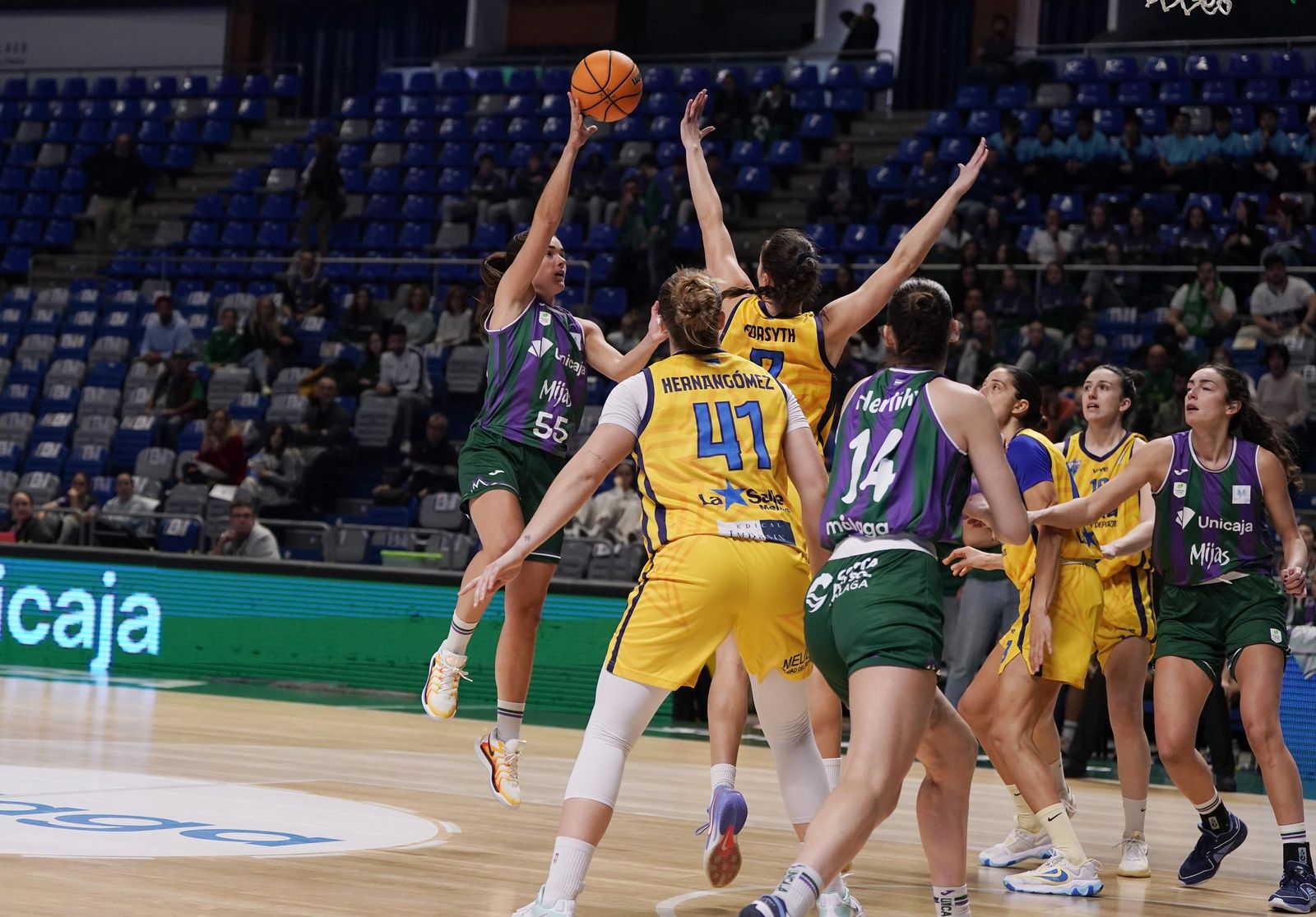 Las fotos del Unicaja Mijas-Melilla en el Carpena