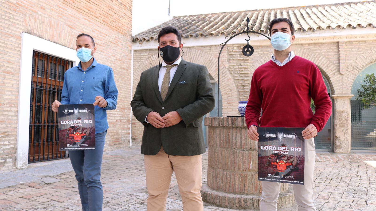 Presentación de la 'Infernal Running' en Lora del Río.