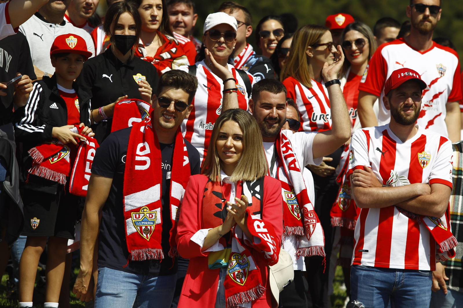 Imágenes del partido U.D. Almería-S.D. Amorebieta