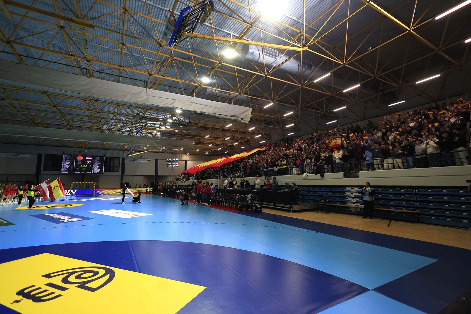 Las fotos del España-Austria del preeuropeo femenino de balonmano, en Algeciras