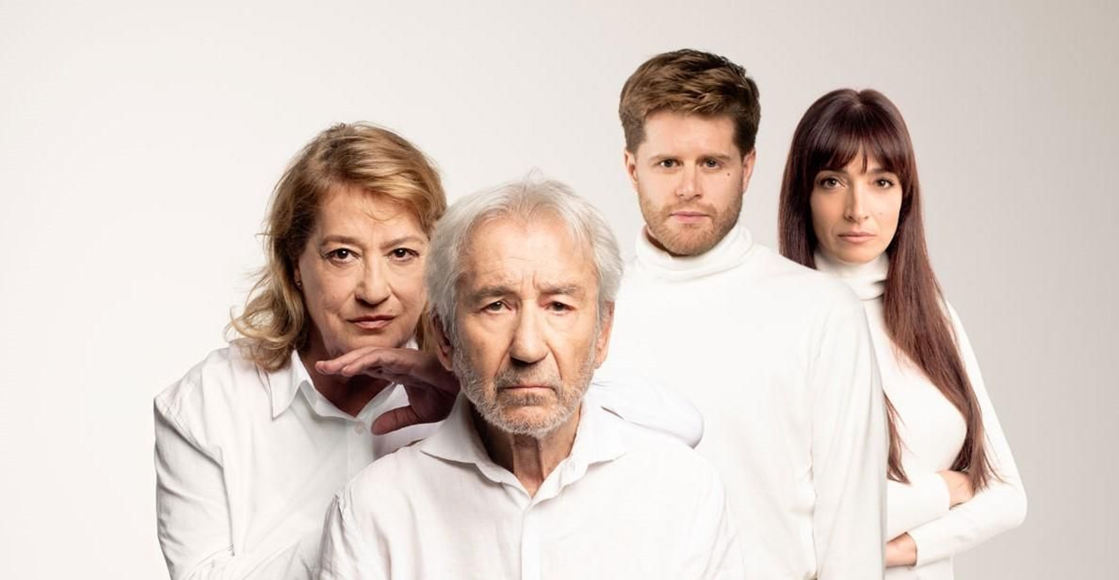 Ana Marzoa, José Sacristán,  Ignacio Jiménez y Zaira Montes.