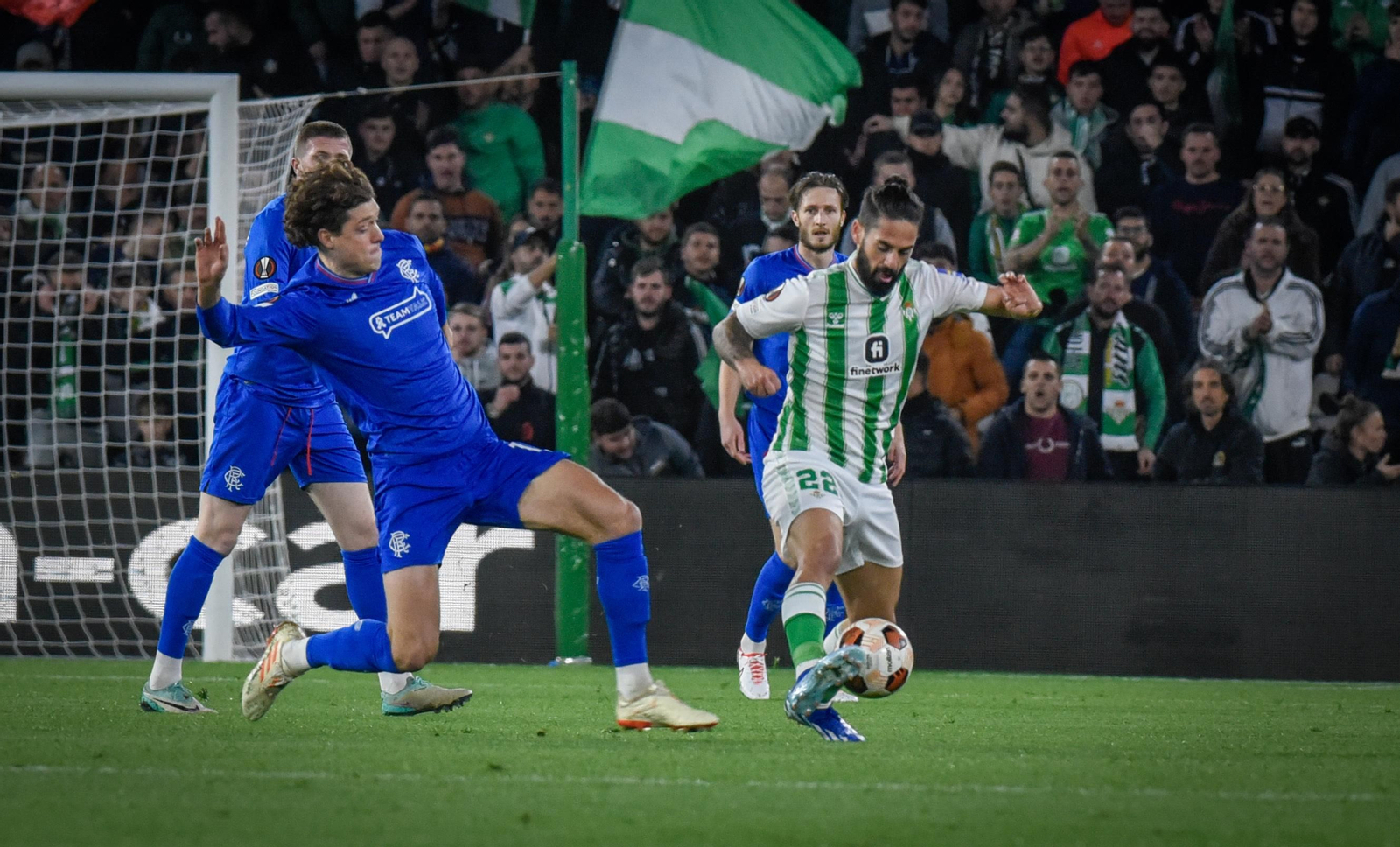 Las imágenes del Real Betis-Rangers FC