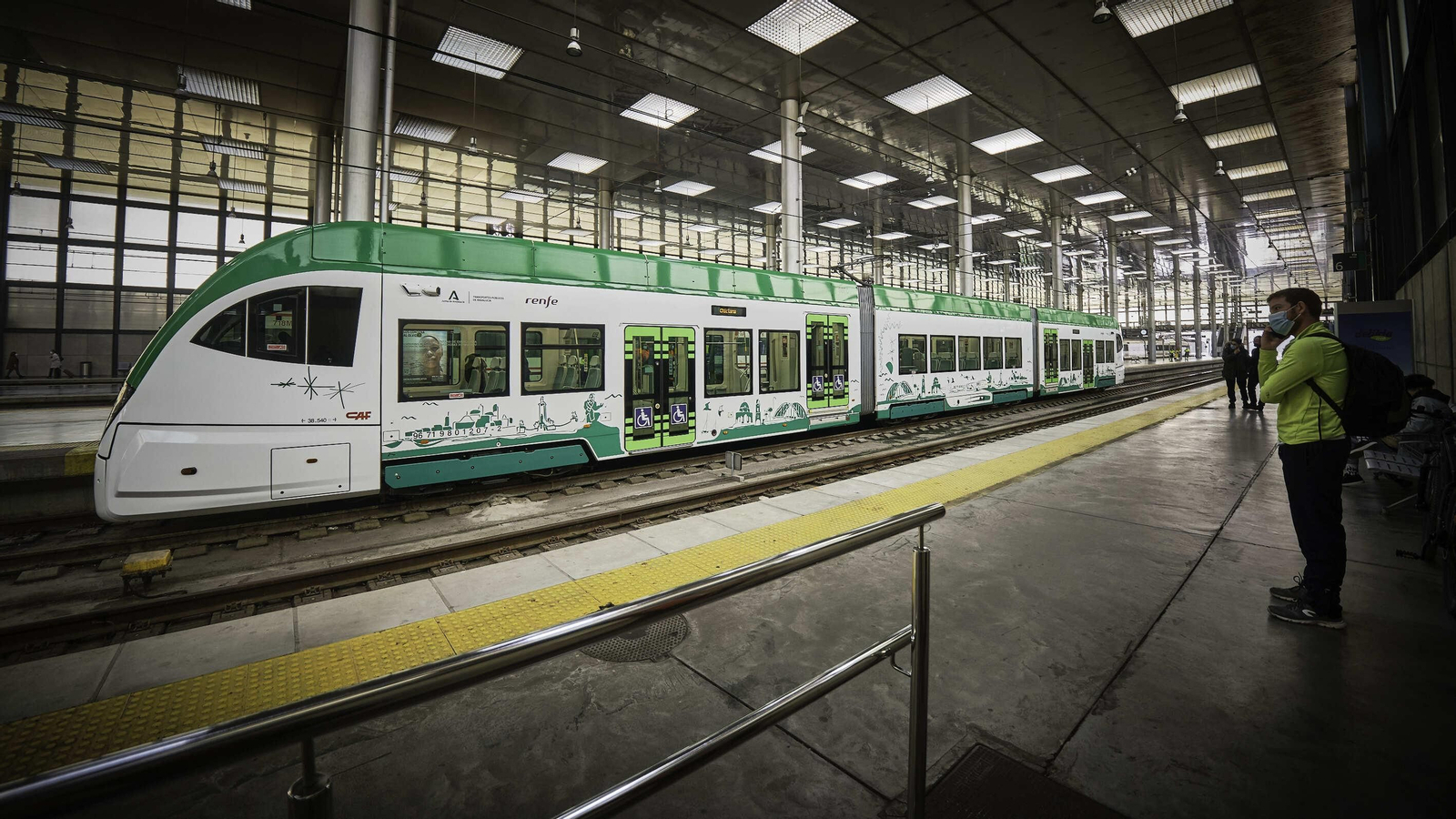 El tranvía de la Bahía de Cádiz.