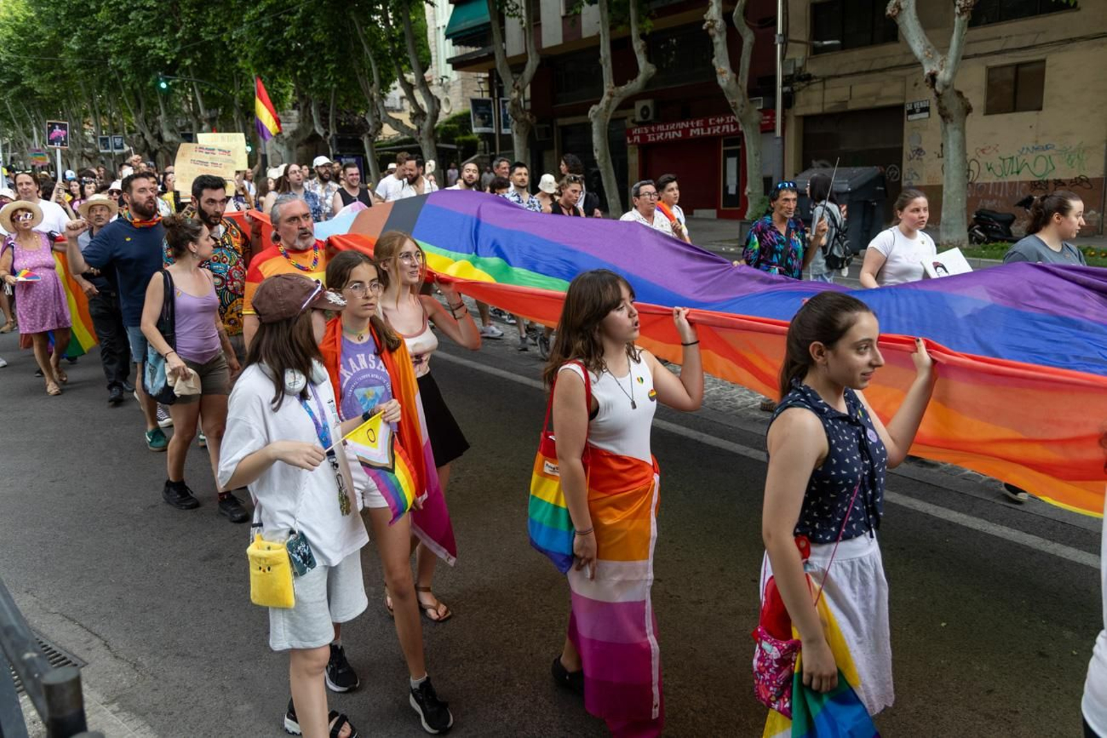 Manifestación del Orgullo LGTBIQA+