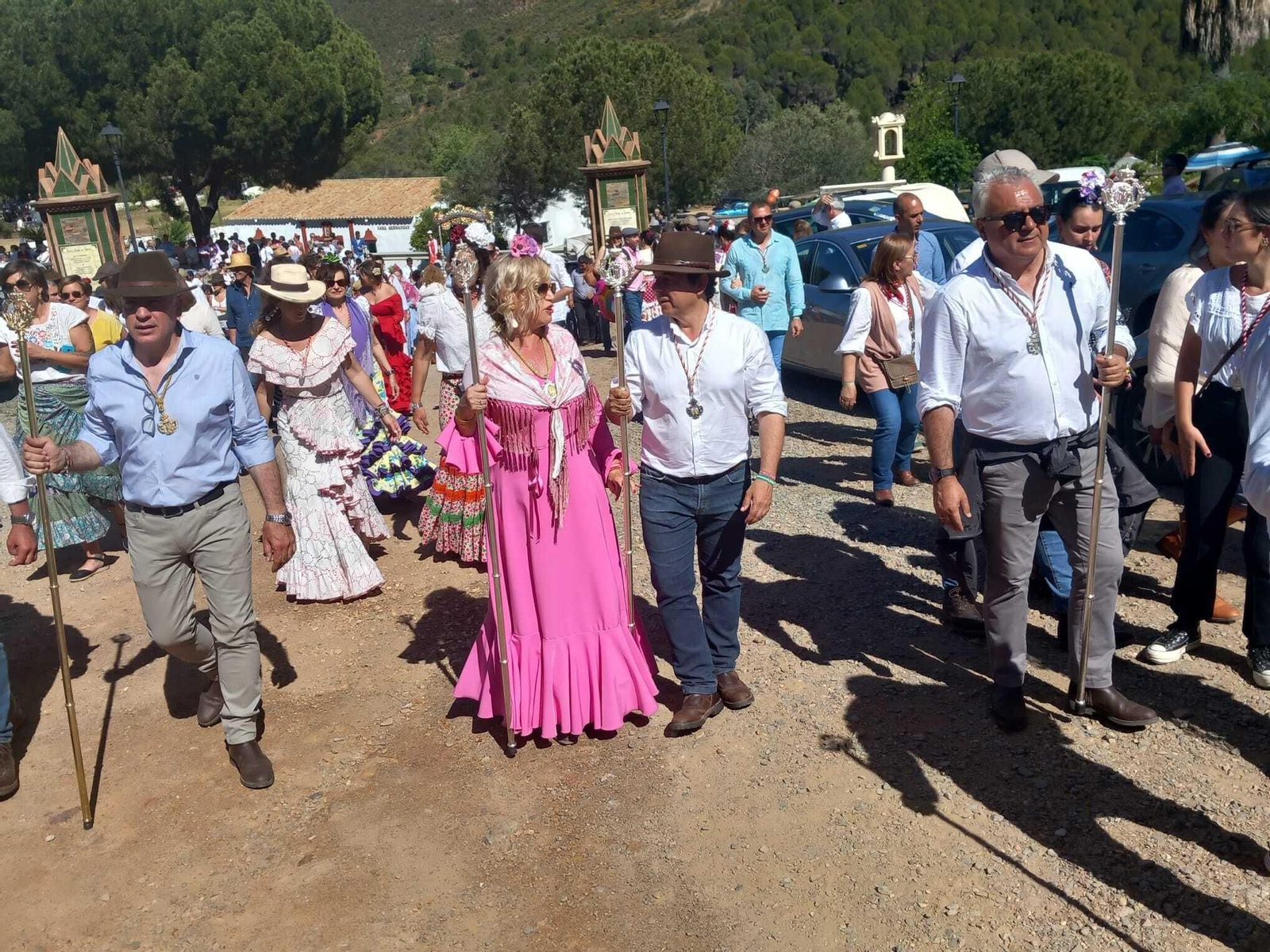 La Romería de Nuestra Señora de la Coronada en Calañas, en imágenes