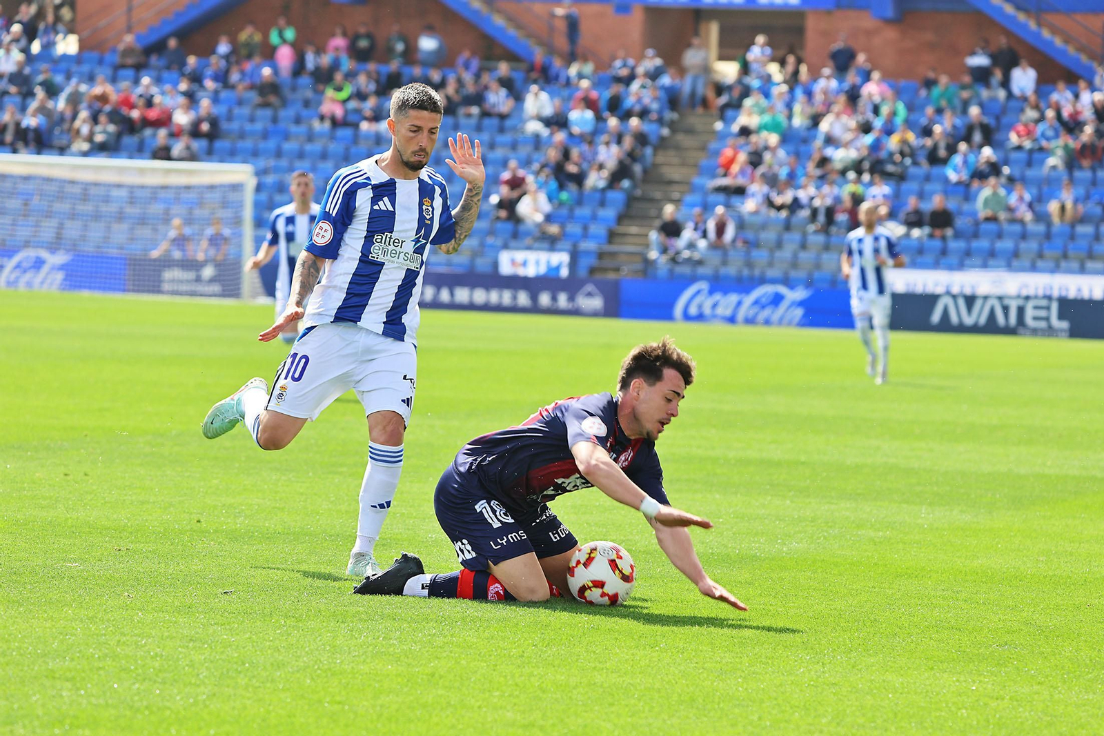 Las imágenes del Recreativo de Huelva - Yeclano Deportivo