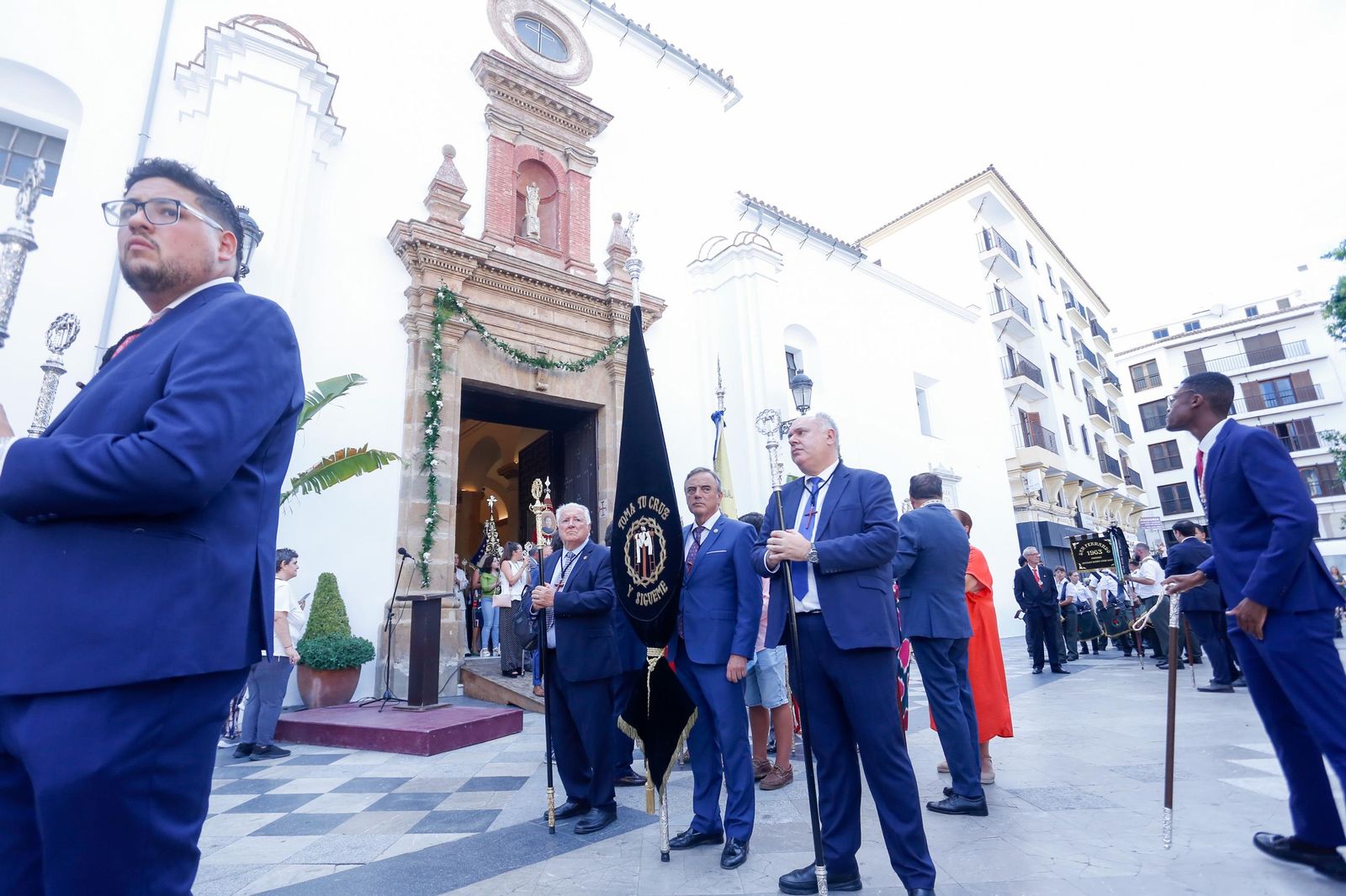 Procesión de la Virgen de la Palma, en imágenes