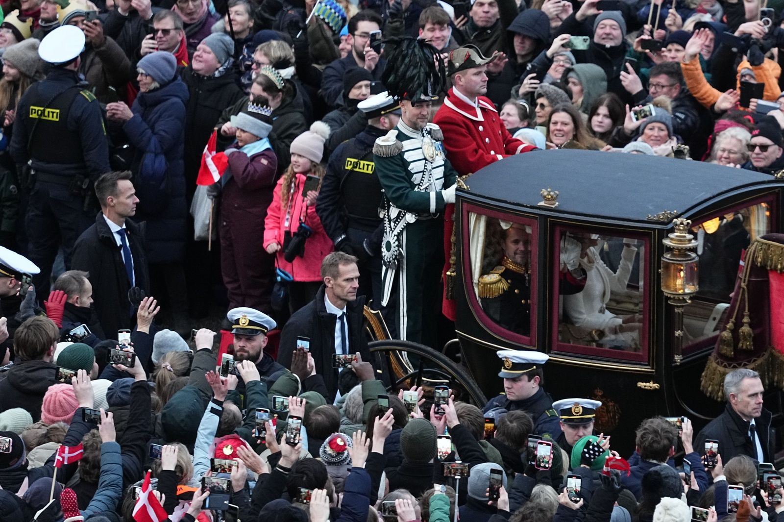 Las fotos de la coronación del rey Federico X de Dinamarca