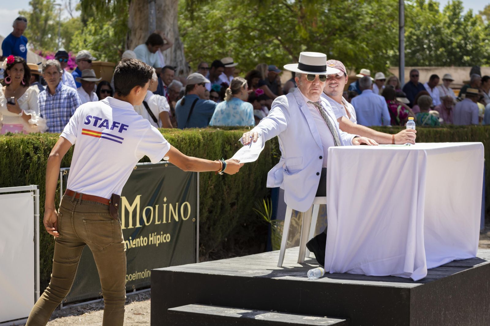 Final del concurso de Doma Vaquera 2023 en el Depósito de Sementales