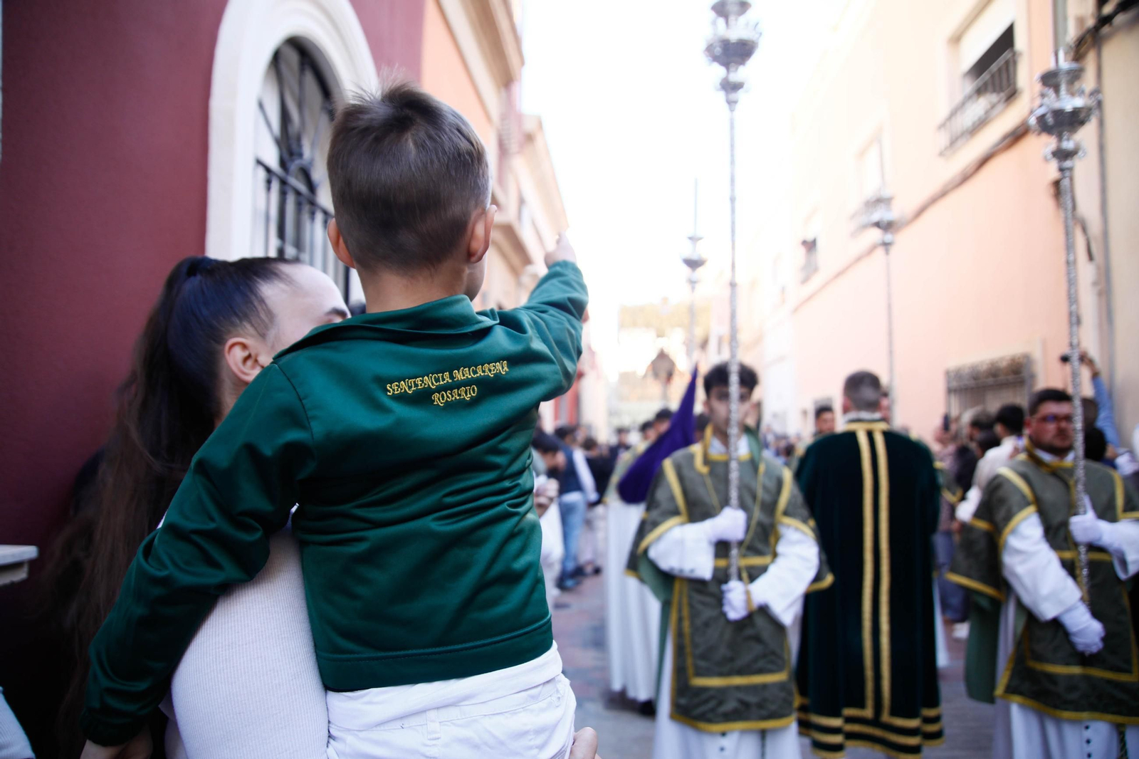 Macarena en la Semana Santa de Almería