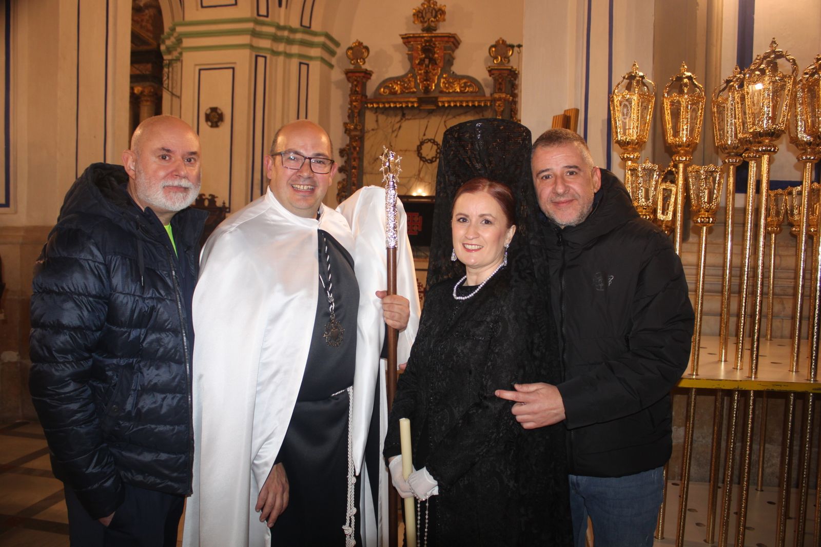 Las imágenes de las procesiones del Jueves Santo en Vélez Rubio