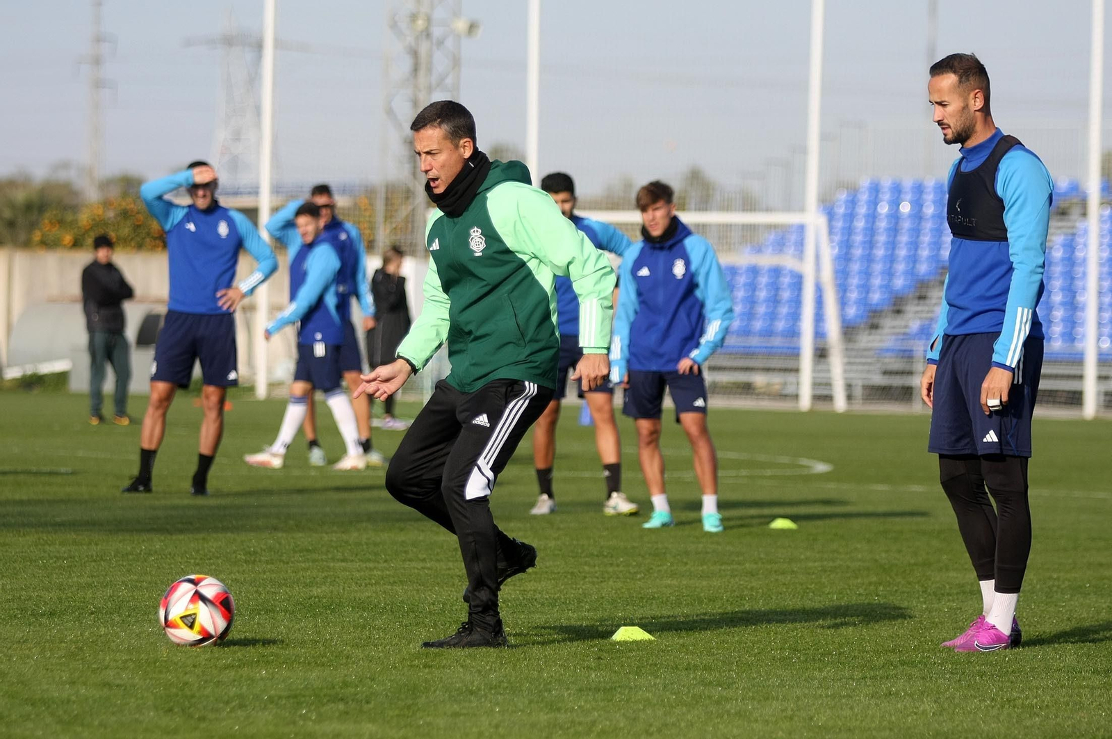 Entrenamiento del Recreativo de Huelva en imágenes