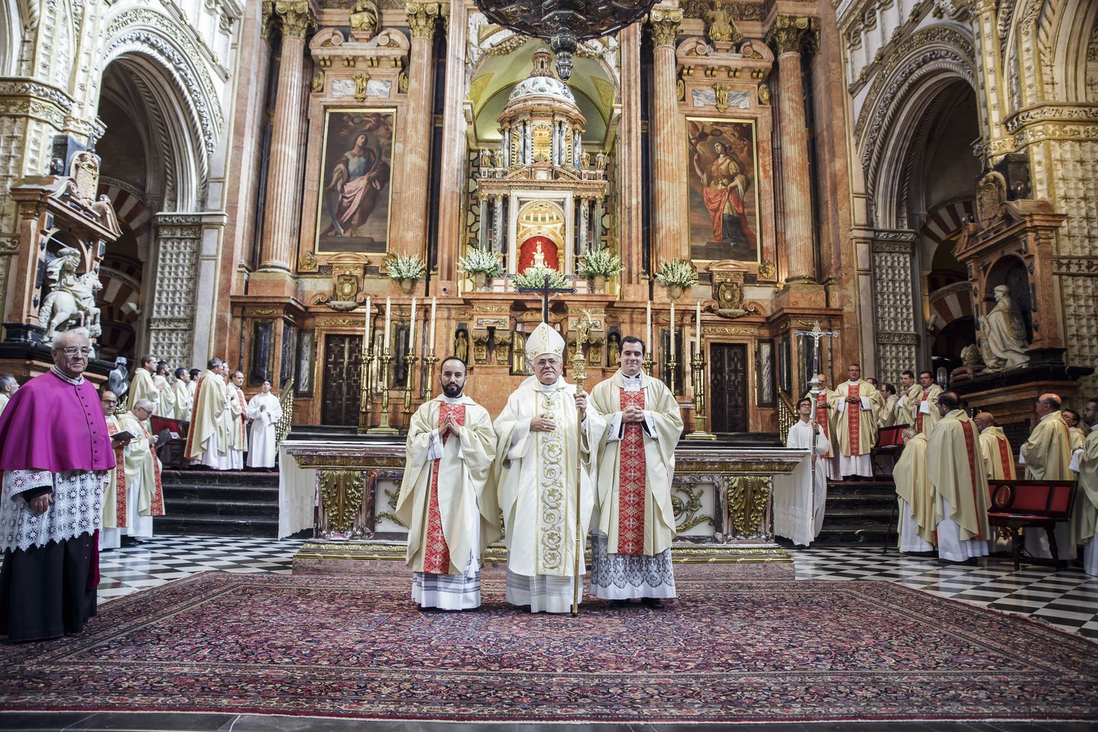 Fernando Figueroa, Demetrio Fernández y Ángel Jesús Maíz.