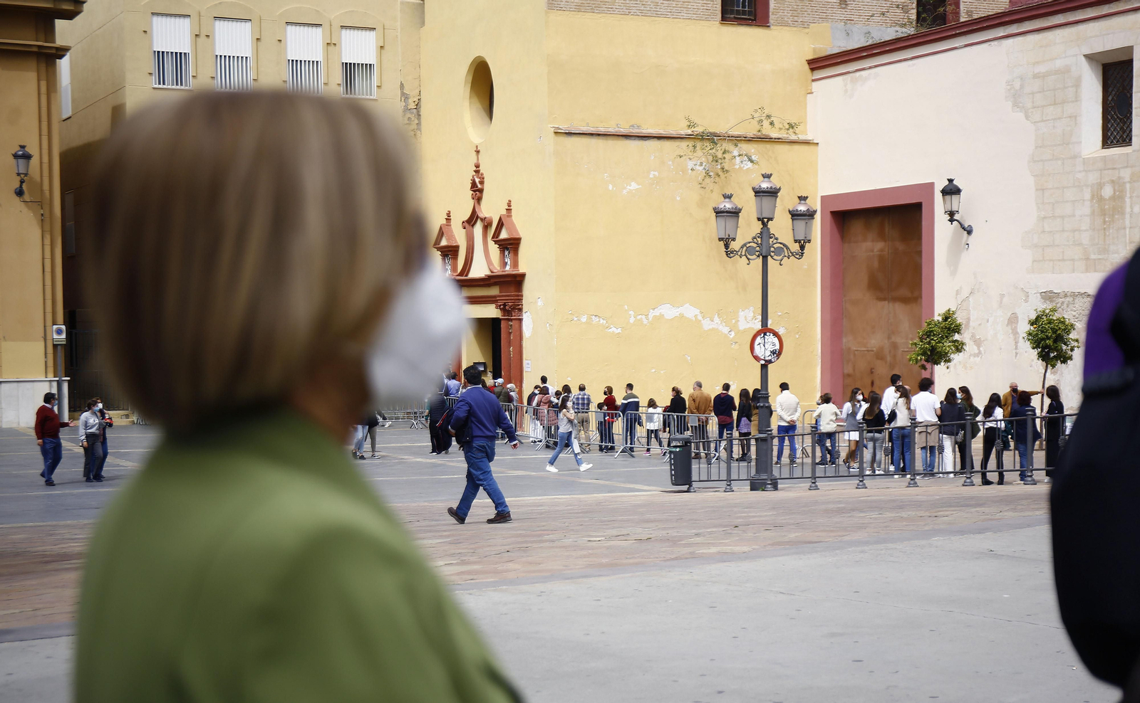 Las fotos del Lunes Santo en Málaga: la devoción en el barrio de La Trinidad