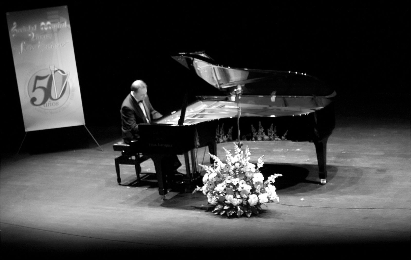 Un concierto de Ángel Zarzuela en La Línea.