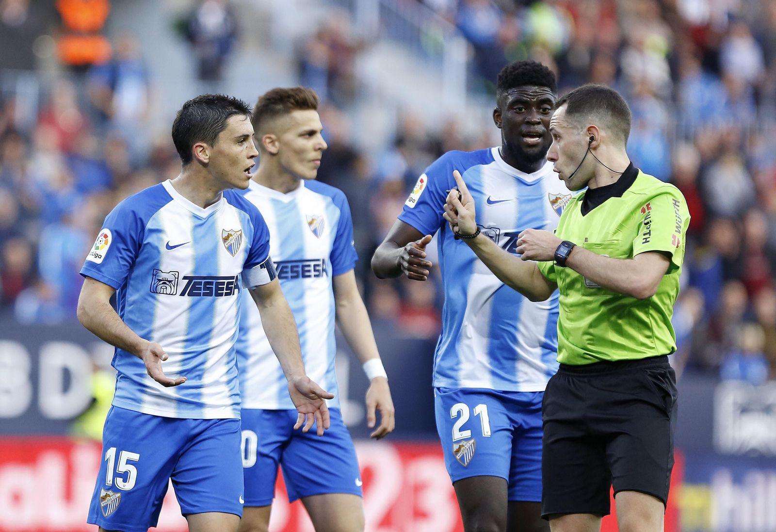 Las imágenes del Málaga - Deportivo