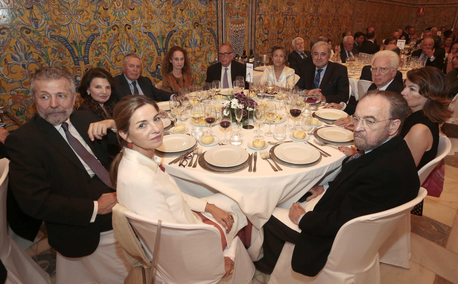 Los asistentes al VII Premio Manuel Clavero