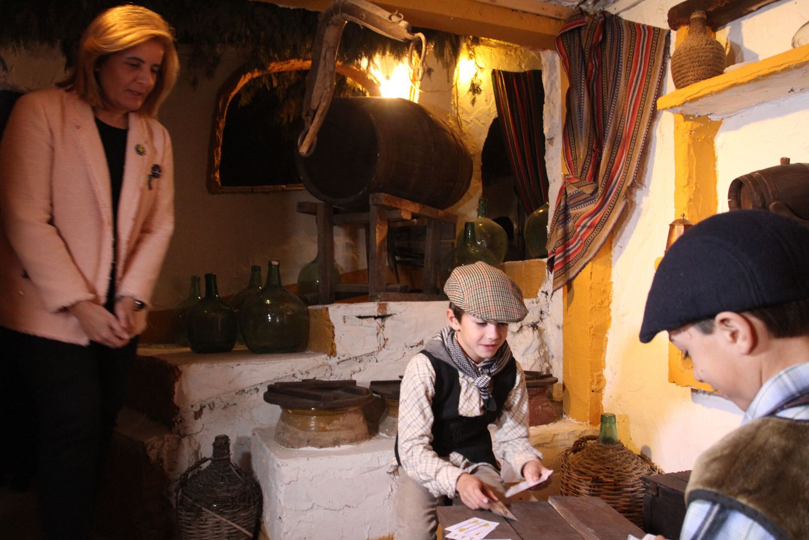 Imágenes de la inauguración del Belén viviente de Beas