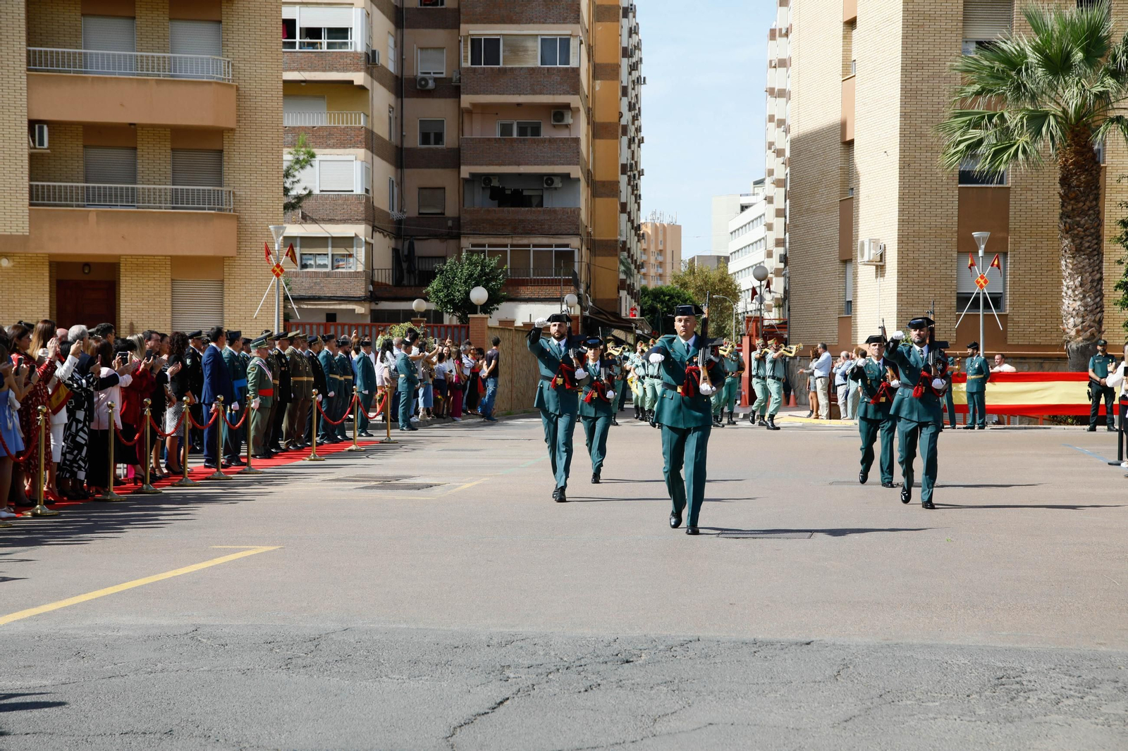 Los actos de la Guardia Civil en honor a la Virgen del Pilar, en imágenes