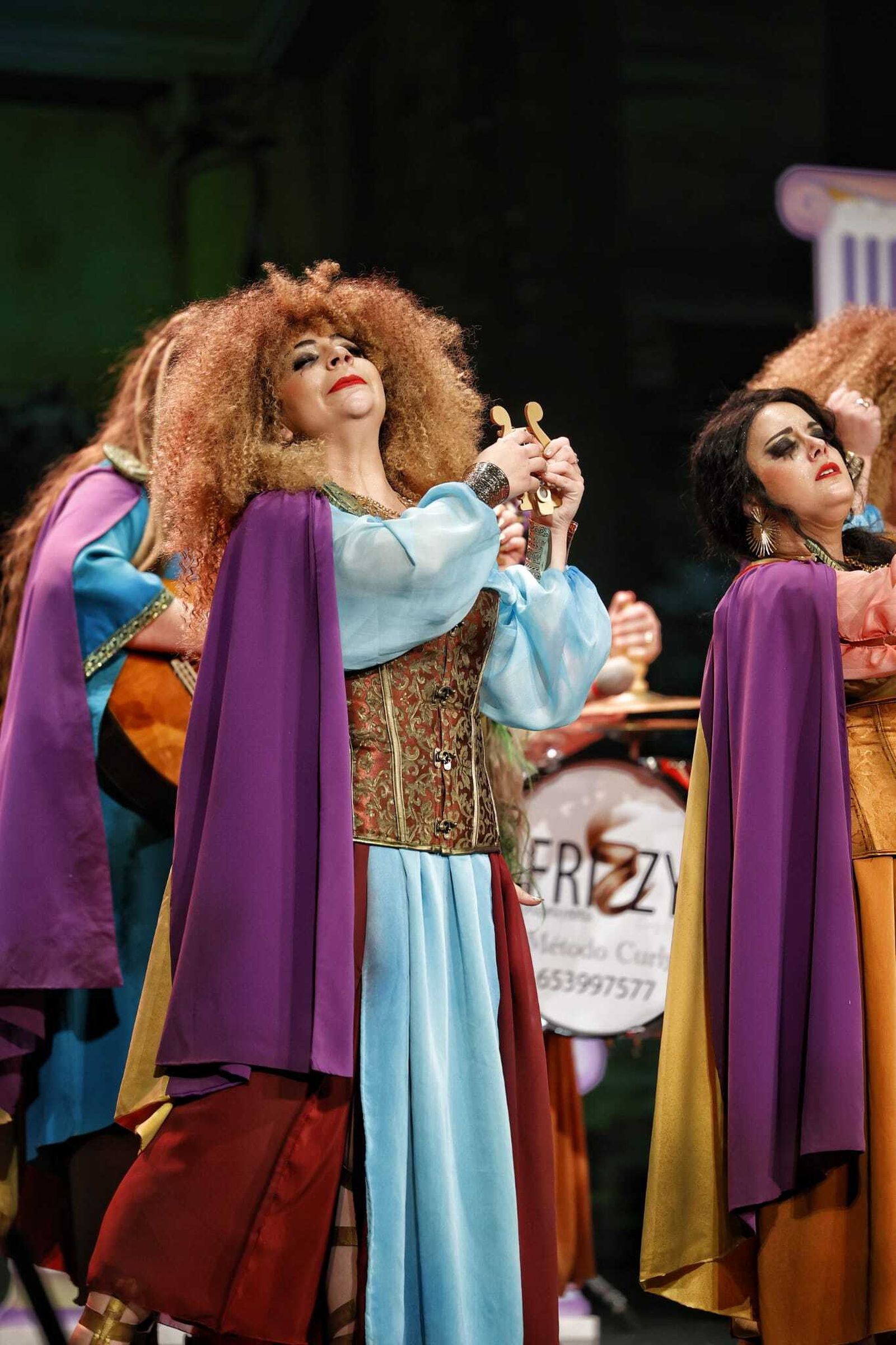 Comparsa 'Las musas'.