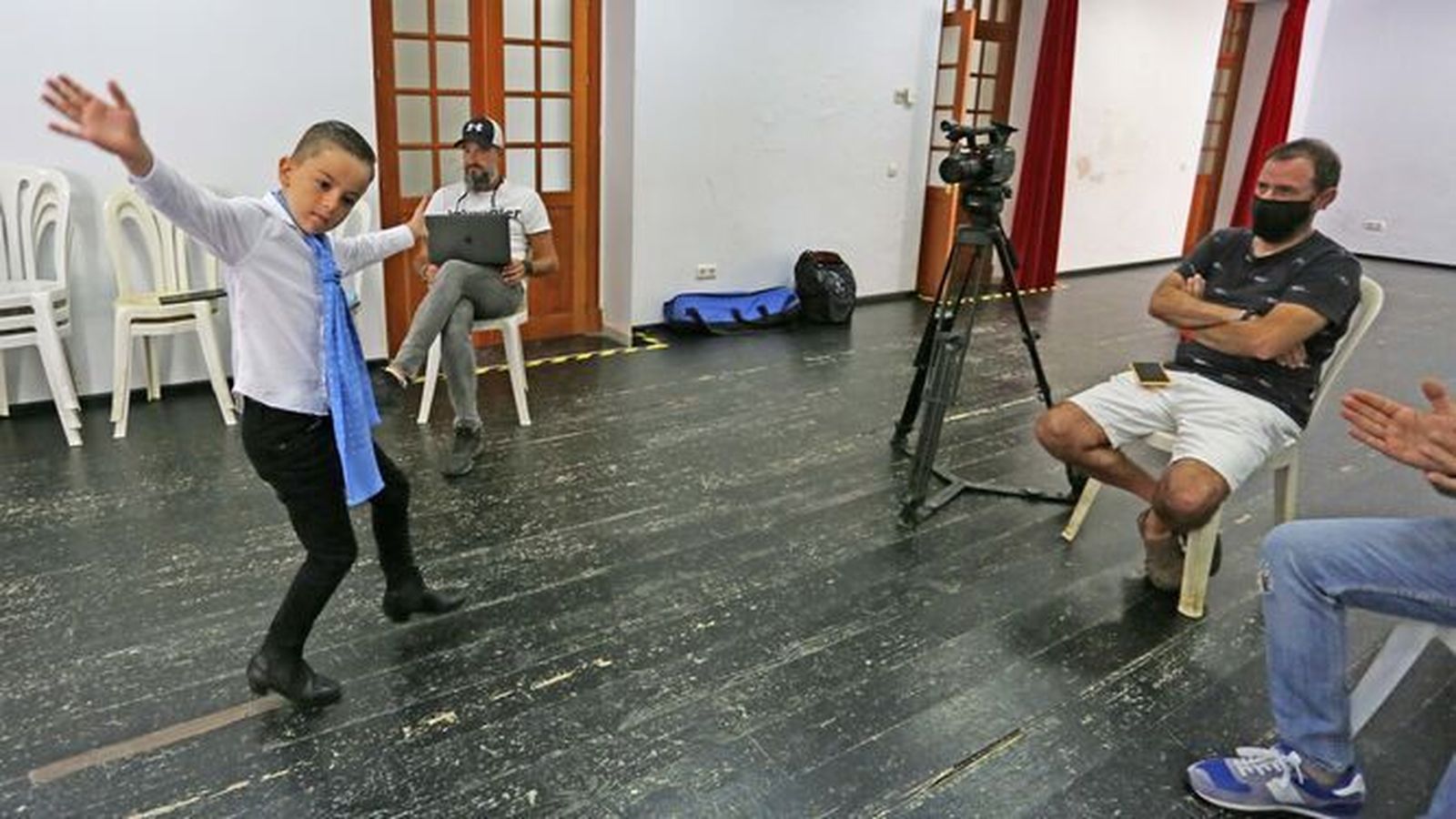 Una imagen del casting de 'Bulería'