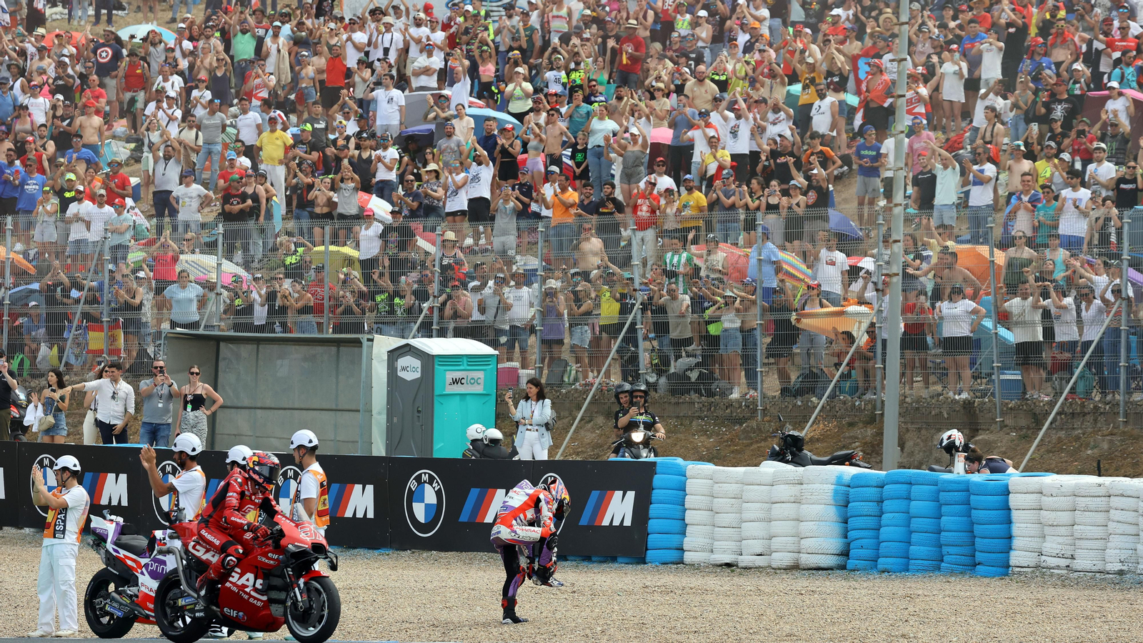 Carrera de MotoGP en el Circuito de Jerez