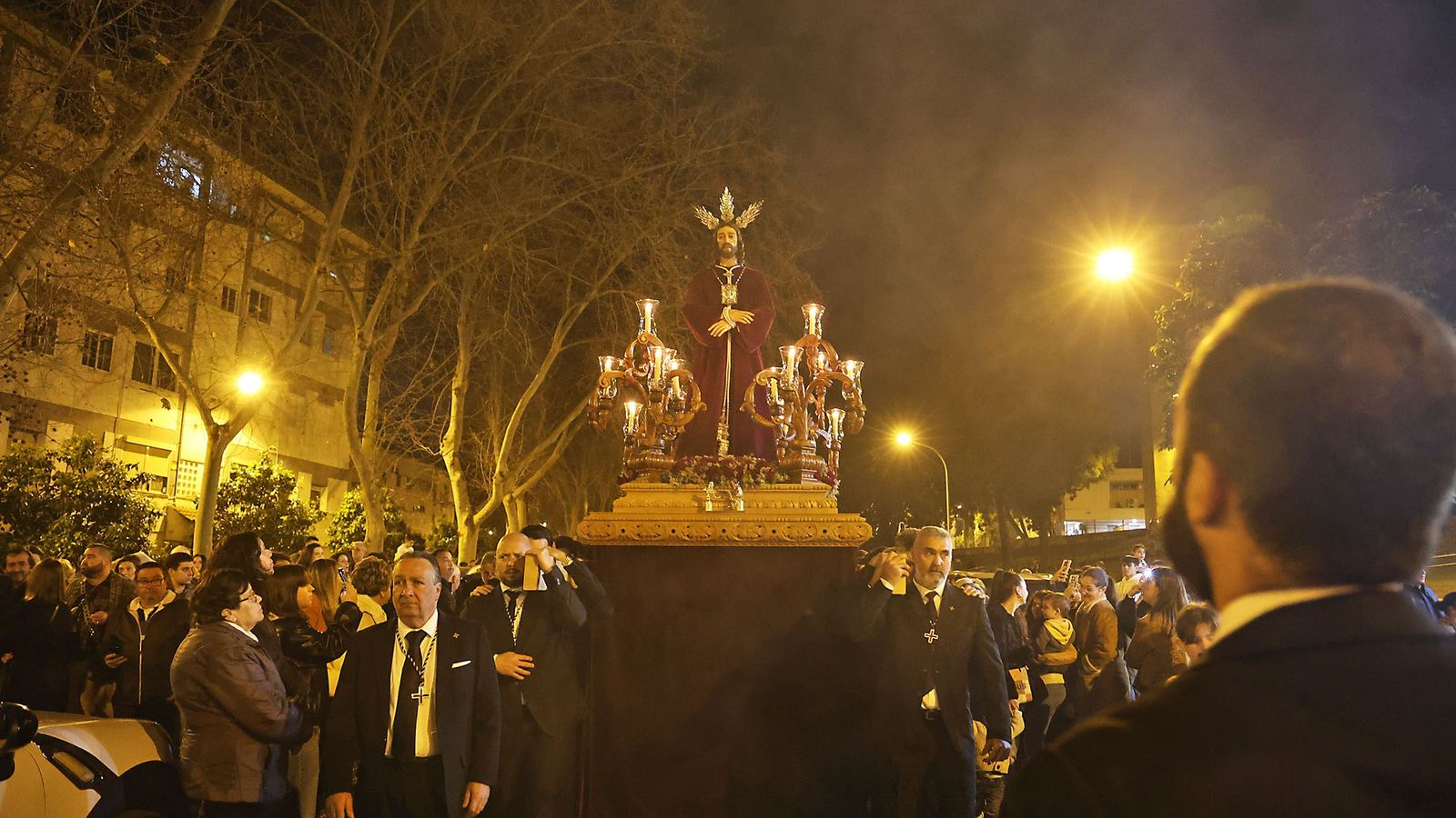 Via Crucis del Cautivo, la semana pasada.