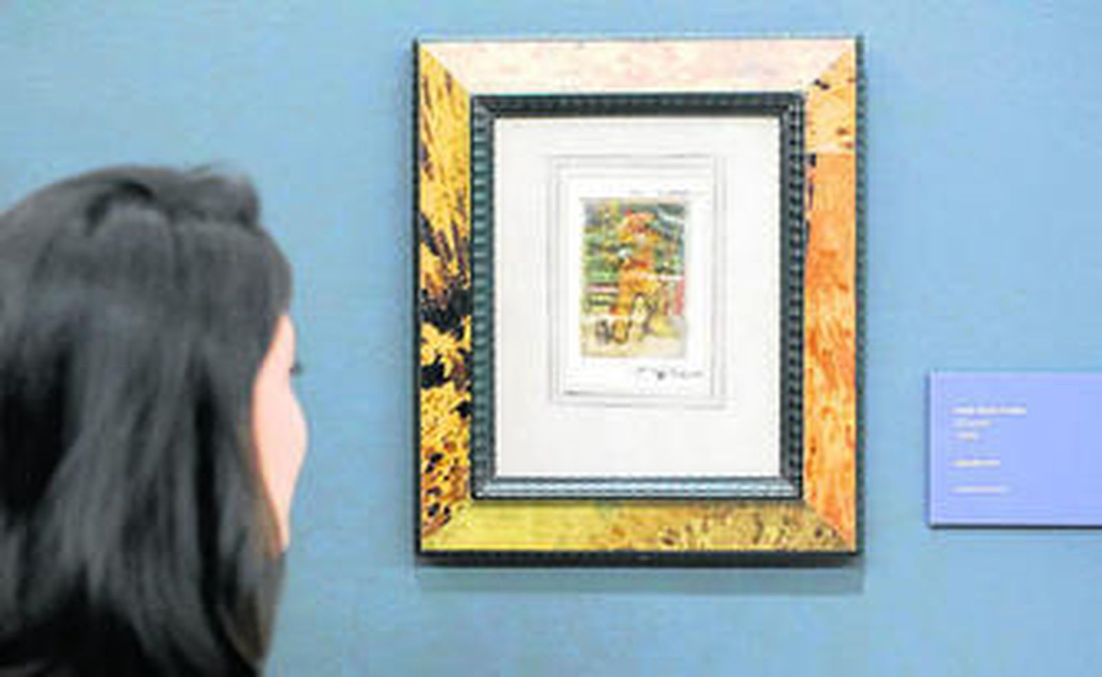 Primer grabado que hizo Picasso, 'El zurdo' (1899).