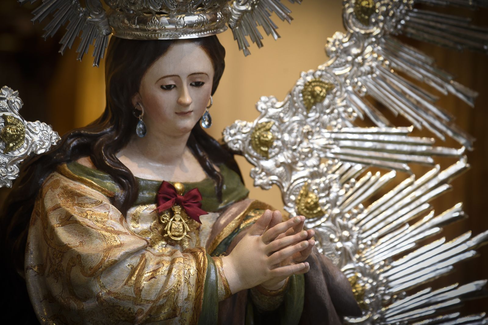 Imágenes del besamanos a la Virgen Inmaculada, Pura y Limpia