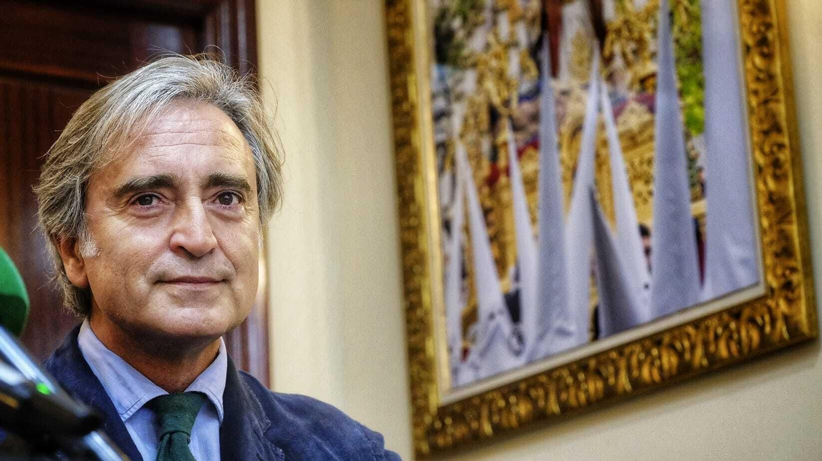 Fernando Pérez, pregonero de la Semana Santa de Cádiz 2023.
