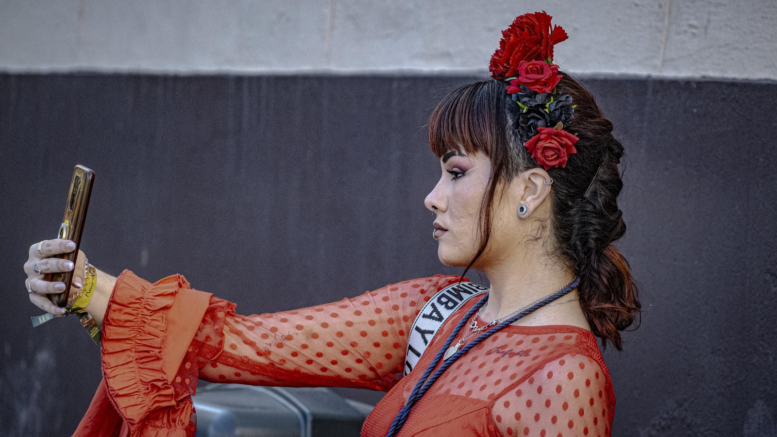 Salidad de la Hermandad del Rocio de Cádiz