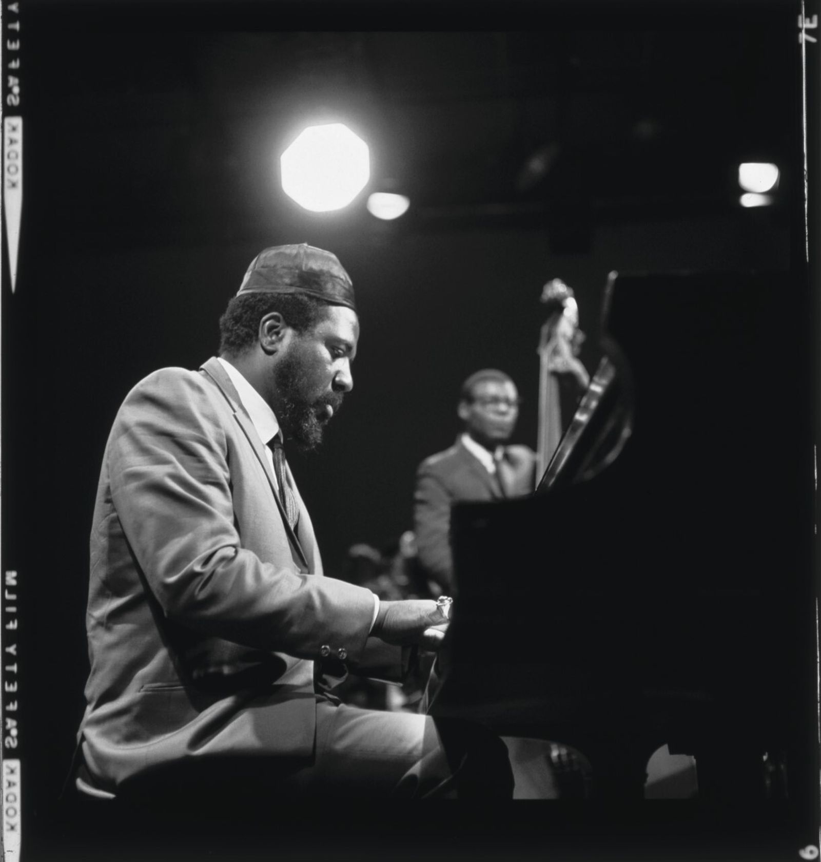 Thelonious Sphere Monk (Rocky Mount, Carolina del Norte, 1917-Weehawken, Nueva Jersey, 1982).