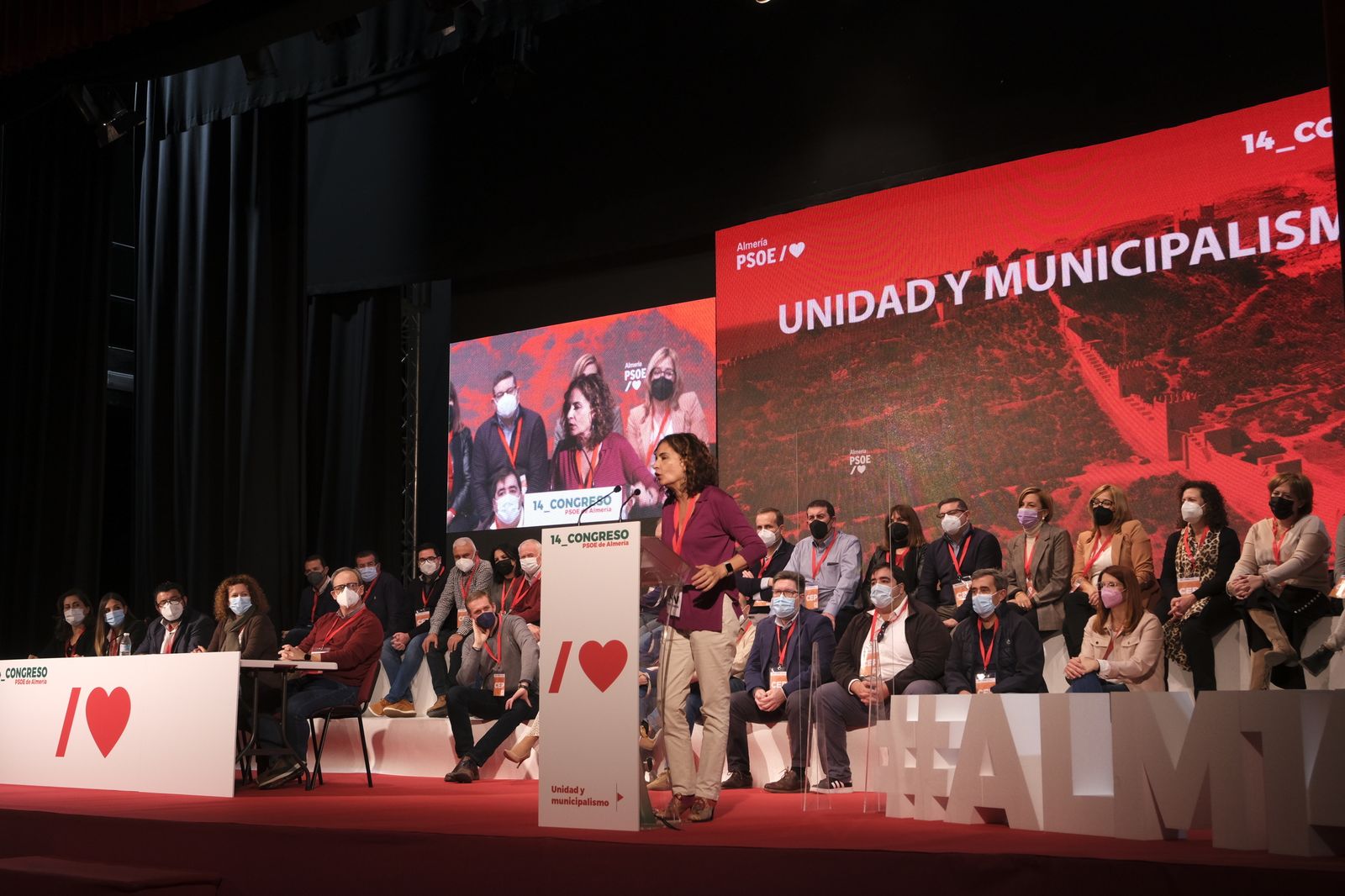 Imágenes del 14 Congreso Provincial PSOE de Almería. El Parador (Almería)