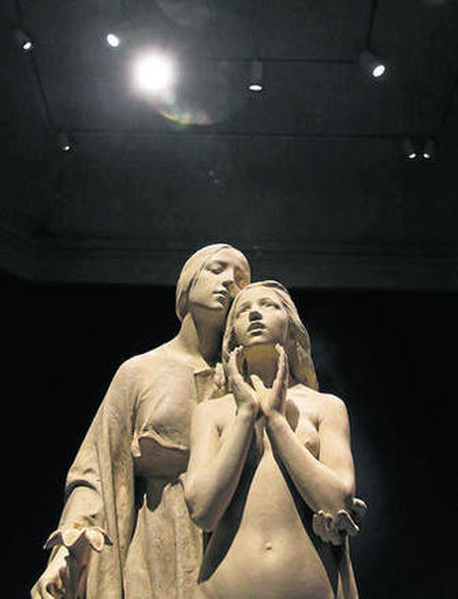 'Al ideal', una de las obras destacadas de la muestra.