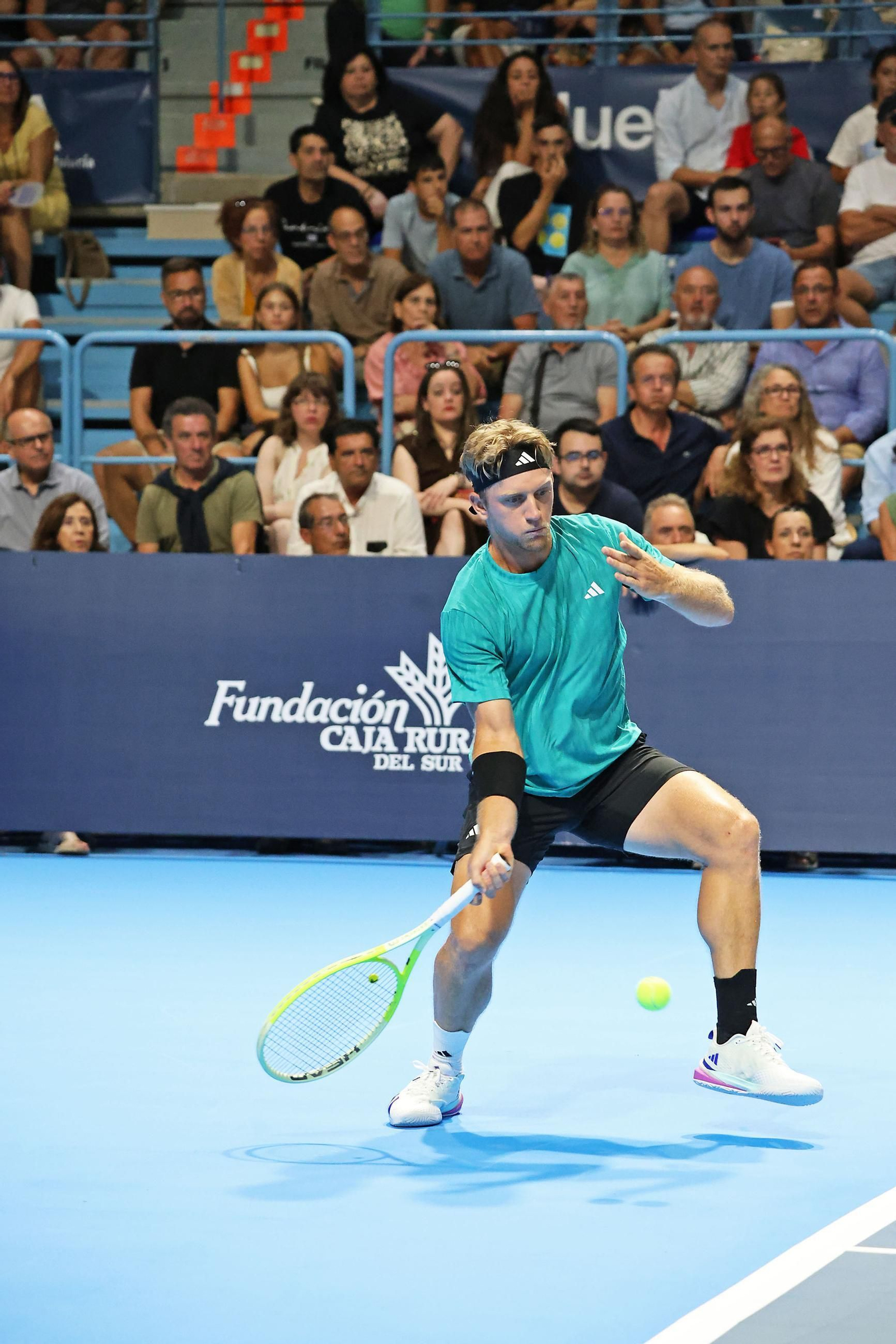 Imágenes de la final masculina de la Copa del Rey de tenis entre Daniil Medvedev y Alejandro Davidovich